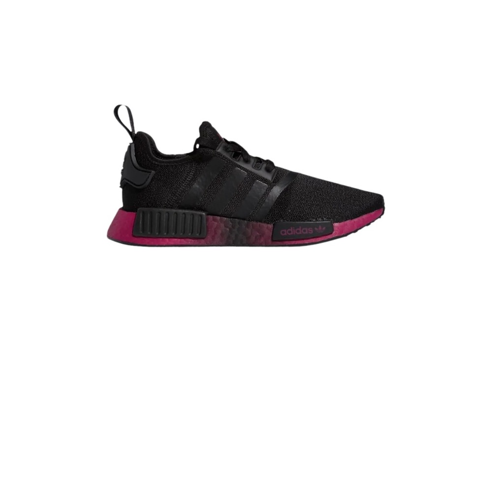 Black and maroon NMD’s